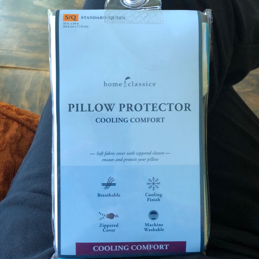 Home Classics S/Q Pillow Protector Cooling Comfort